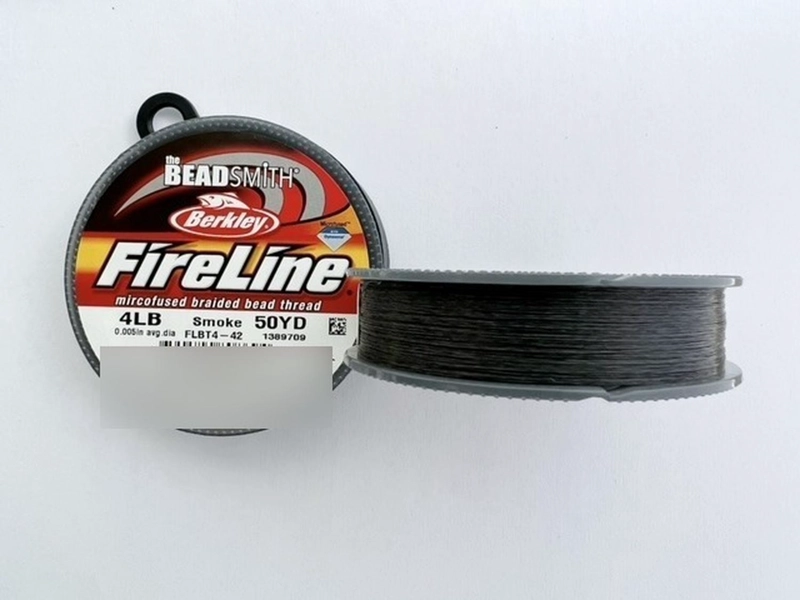 HILO PROFESIONAL PARA MIYUKI FIRELINE DE 50 YARDAS TAMAÑO TALLA UNICA SMOKE 4LB - 1