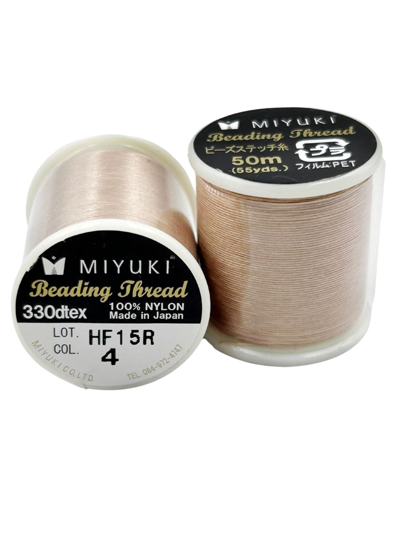 HILO PROFESIONAL PARA MOSTACILLAS CALIBRADAS MARCA MIYUKI TAMAÑO TALLA UNICA CASTAÑO NRO 4 - 1