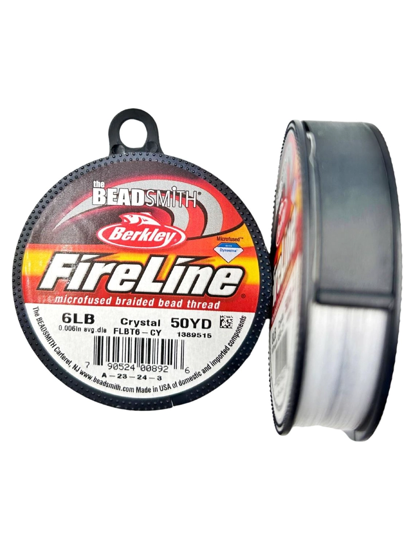 HILO PROFESIONAL PARA MIYUKI FIRELINE DE 50 YARDAS TAMAÑO TALLA UNICA CRYSTAL 6LB - 1