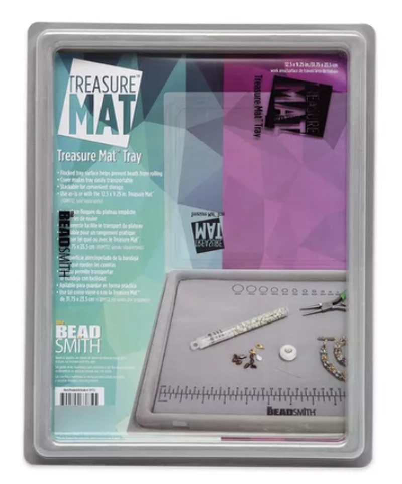 BANDEJA TREASURE MAT BEADSMITH 31.75 X 23.5CM - 1