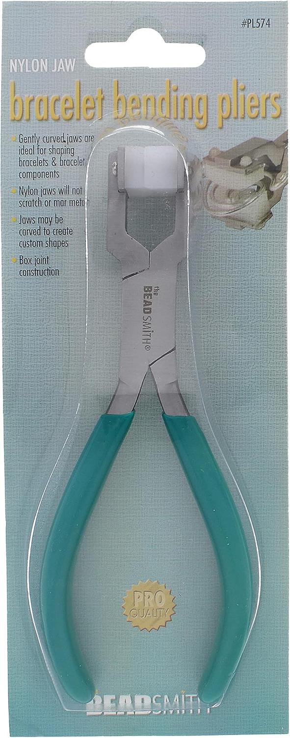 PINZA DE BISUTERIA ESPECIAL PARA DOBLAR PULSERAS DE NYLON PL574 BEADSMITH - 4
