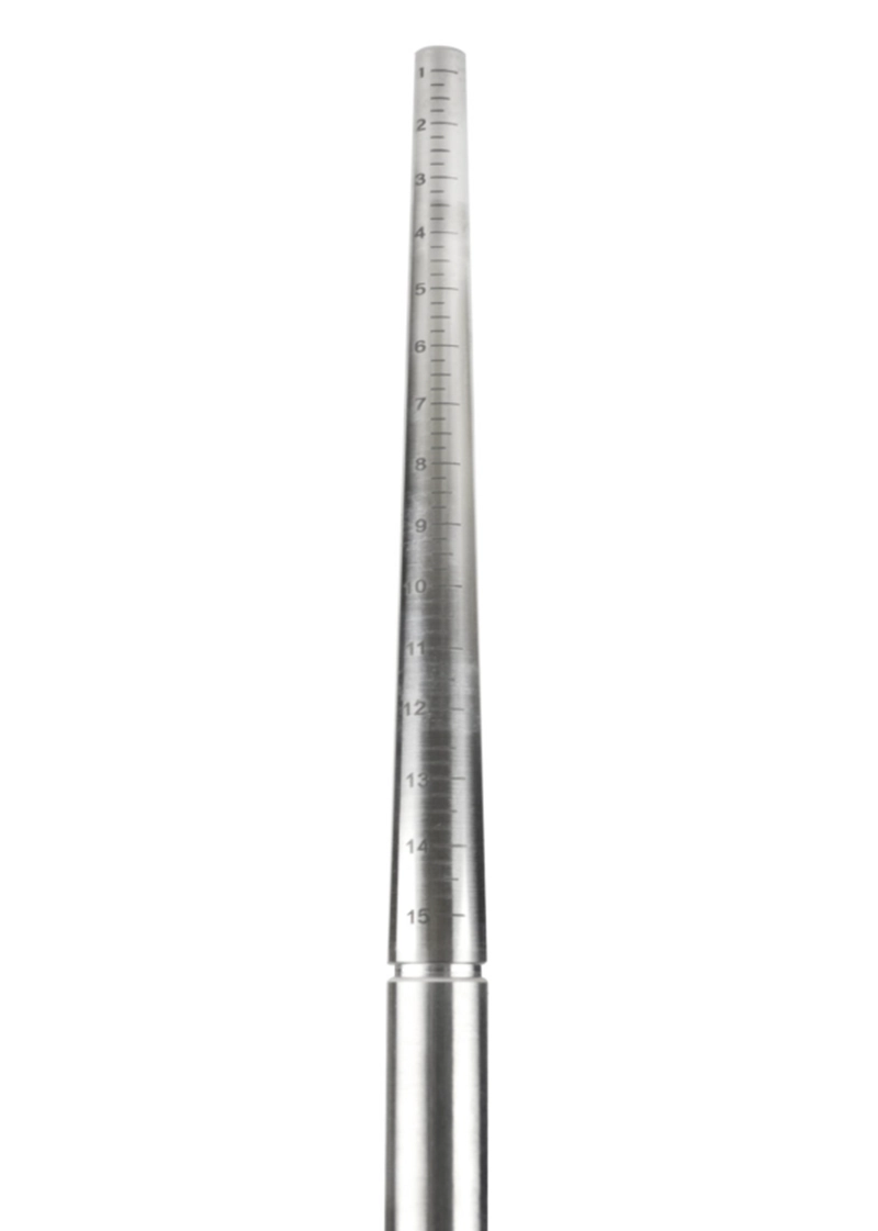 MANDRIL DE ANILLOS DE ALUMINIO CON MEDIDAS RS19 - 2