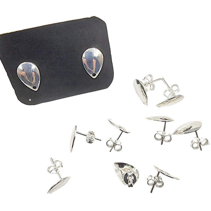SET DE 12 PARES DE BASES DE AROS CON BAÑO DE ORO MODELOS 2 TAMAÑO TALLA UNICA AC0698P - 1