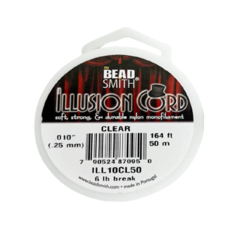HILO NYLON ILLUSION DIAMETRO 0,25MM ROLLO 50M - 1