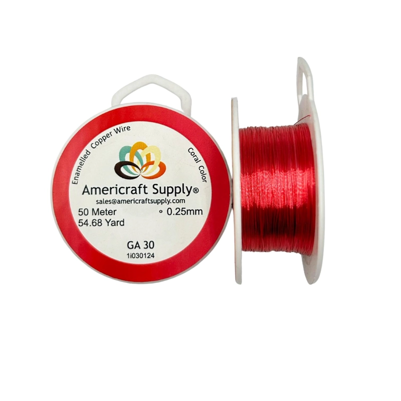 ALAMBRE PARA BISUTERIA AMERICRAFT SUPPLY CALIBRE 30 COLORES TAMAÑO TALLA UNICA - 1