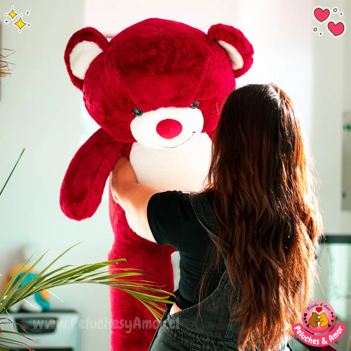 PELUCHE GIGANTE OSO GIGANTE BERRY 120 CM - 2
