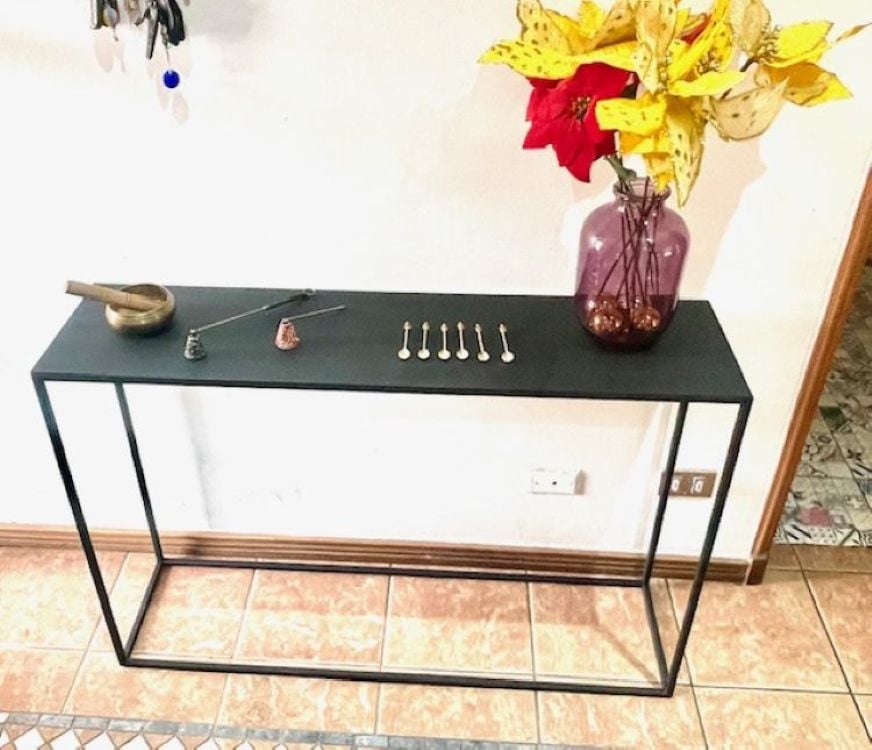 ARRIMO BASIKO STONE POR PERFILES 15X15 NEGRO METAL - 3
