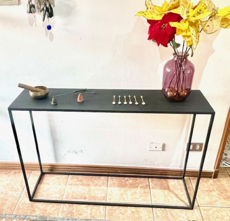 ARRIMO BASIKO STONE POR PERFILES 15X15 NEGRO METAL - 4