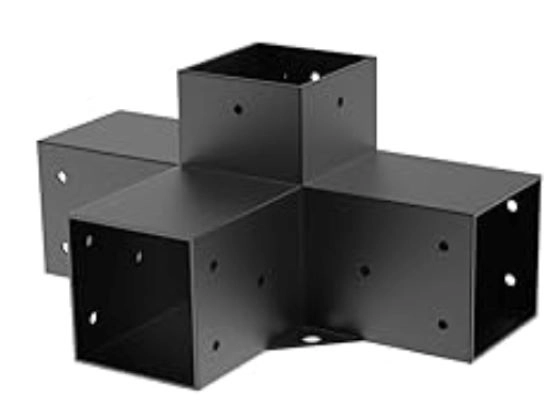 KIT DE PÉRGOLAS Y TERRAZAS PILARES DE MADERAS DE 4X4 DE 6X6 METROS - 7