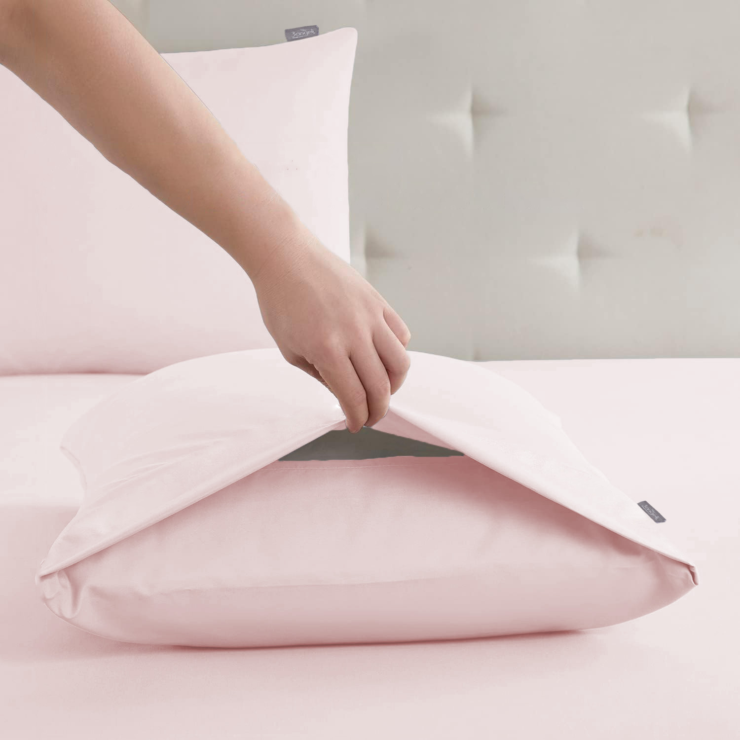 SET 2 FUNDAS ALMOHADA 50X90 3ANGELI SOFT TOUCH - 2