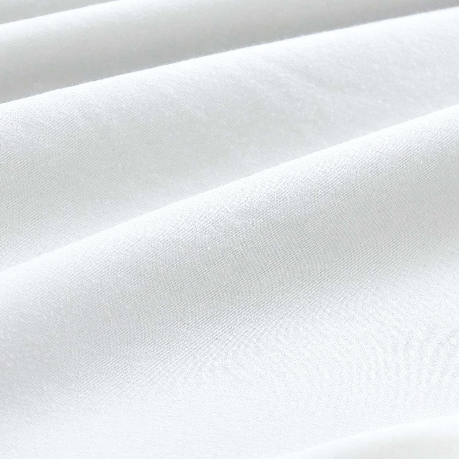 SÁBANA BAJERA 3ANGELI 1 PLAZA MICROFIBRA BLANCO LISO SOFT AJUSTABLE 1800 - 4