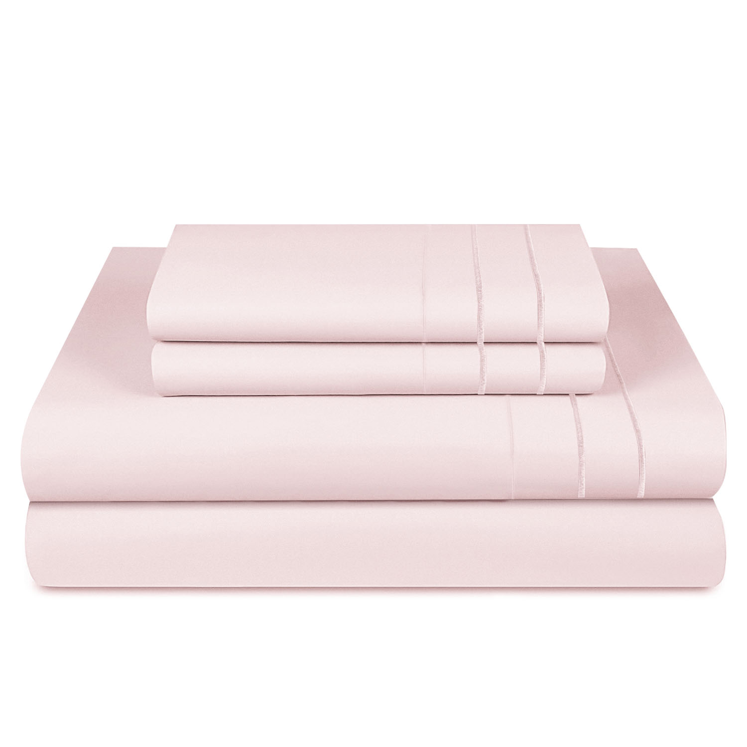 SÁBANAS 3ANGELI KING 1800 HILOS MICROFIBRA LISO LUJO SOFT TOUCH - 1