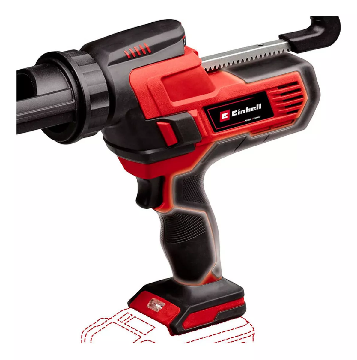 PISTOLA EINHELL CALAFATERA INALAMBRICA 18V TE-SG 18/10 LI - 2