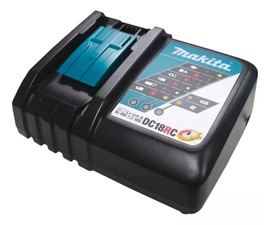 CARGADOR MAKITA RÁPIDO DC18RC 18V LI-ION LTX 630718-5 - 3