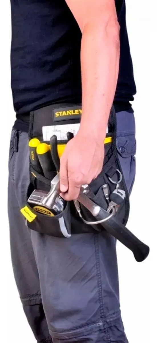 BOLSA PORTAHERRAMIENTAS STANLEY CINTURÓN STST511324LA NEGRO - 2