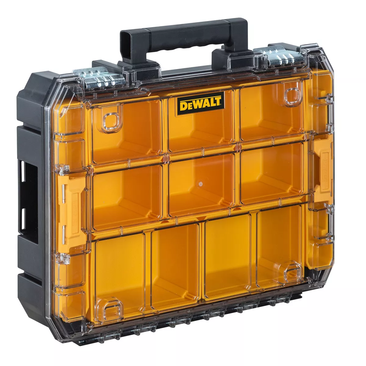 ORGANIZADOR DEWALT ACCESORIOS HTAS 20KG TSTAK DWST17805 AMARILLO Y NEGRO - 5