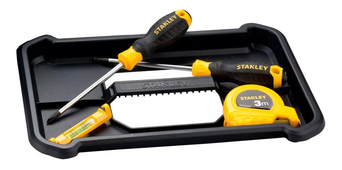 CAJA HERRAMIENTAS STANLEY 8 LITROS STST80345-40 NEGRO - 3