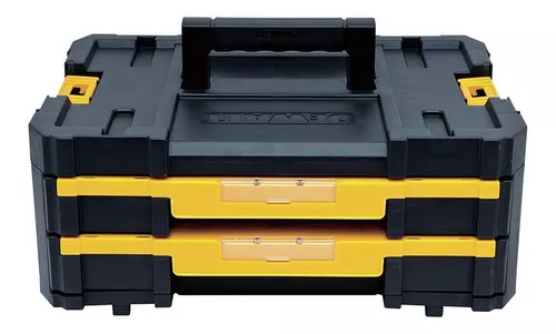 CAJA HERRAMIENTAS DEWALT DWST17804 PLÁSTICO 31CM X 41.2CM X 16.1CM NEGRO Y AMARILLO - 2