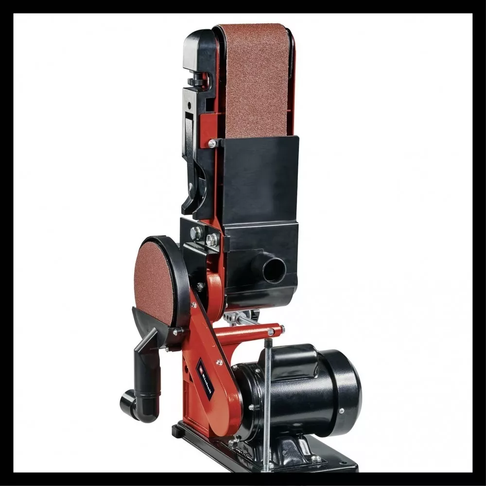 LIJADORA EINHELL 380W BANDA Y DISCO TC-US 380 CON SISTEMA VELCRO ROJO Y NEGRO 50HZ 230V-240V - 3
