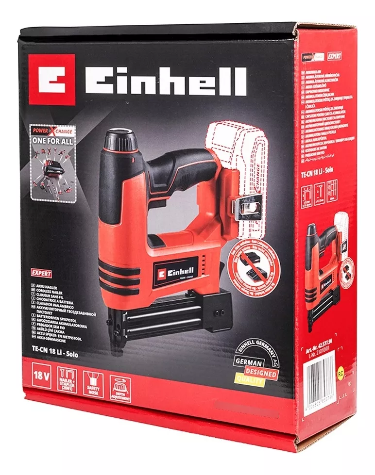 CLAVADORA ENGRAPADORA INALÁMBRICA EINHELL TE-CN 18 LI SOLO - 2