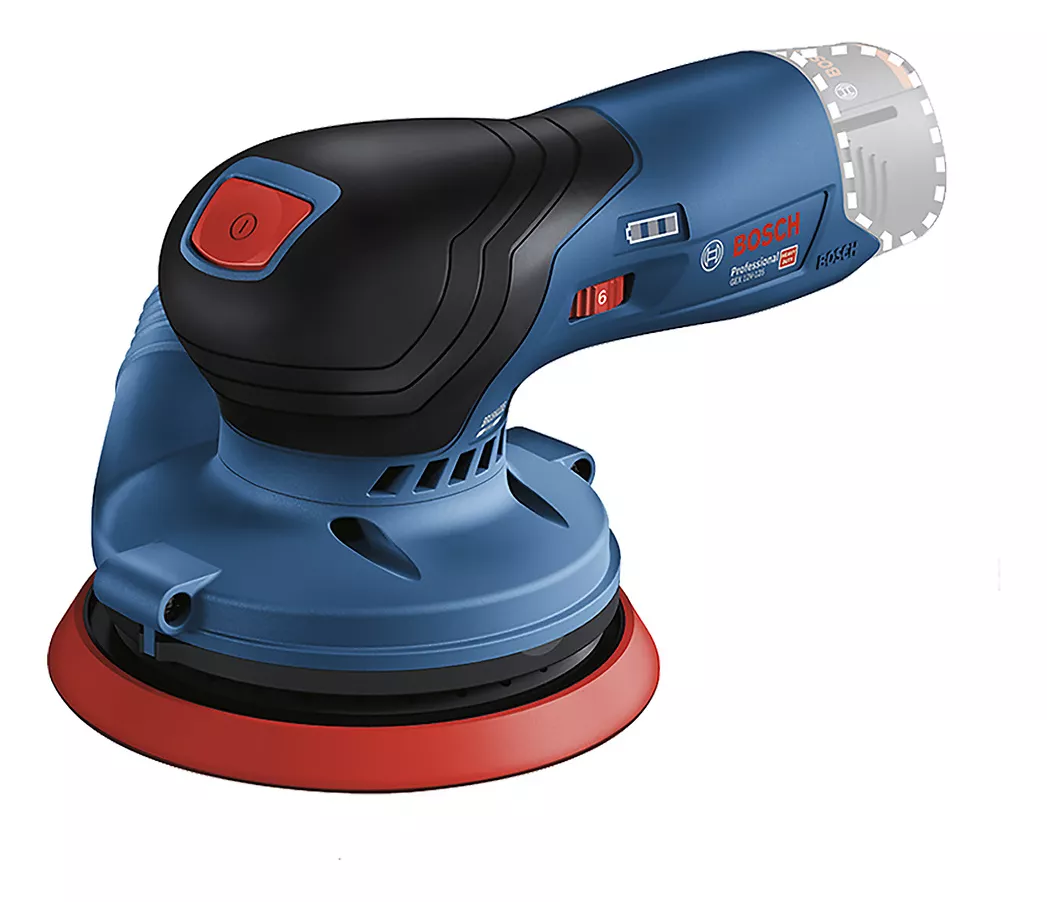 LIJADORA BOSCH ROTO ORBITAL INAL GEX 12V-125 BRUSHLESS 12V/S AZUL OSCURO - 3