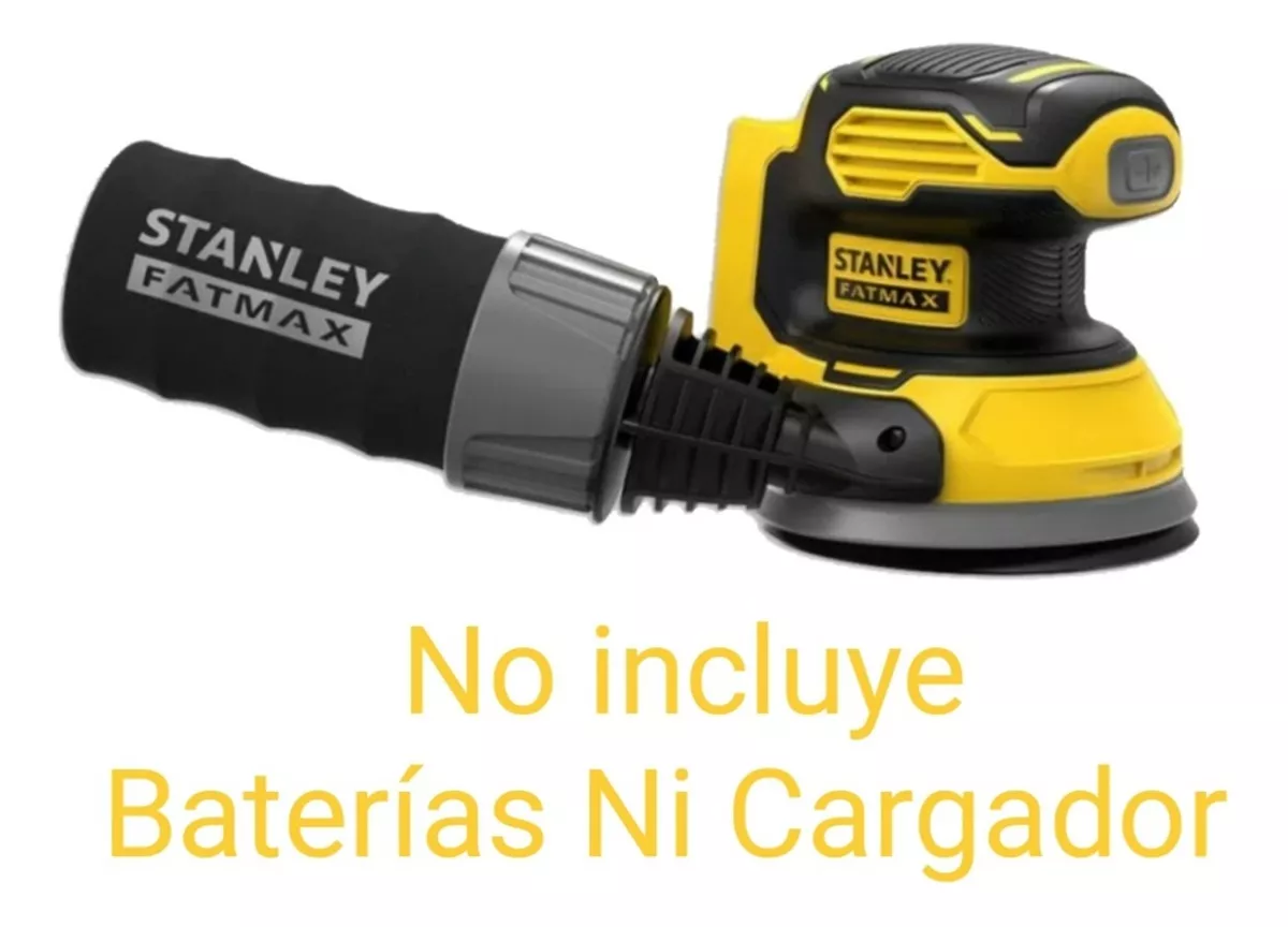 LIJADORA ROTO ORBITAL INALÁMBRICA 20V 125MM STANLEY SCS220 - 2