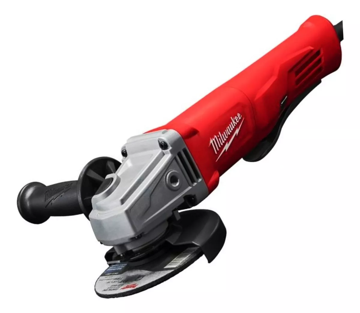 AMOLADORA ANGULAR MILWAUKEE 1250W 115MM ANTI POLVO H Y T COLOR ROJO - 1