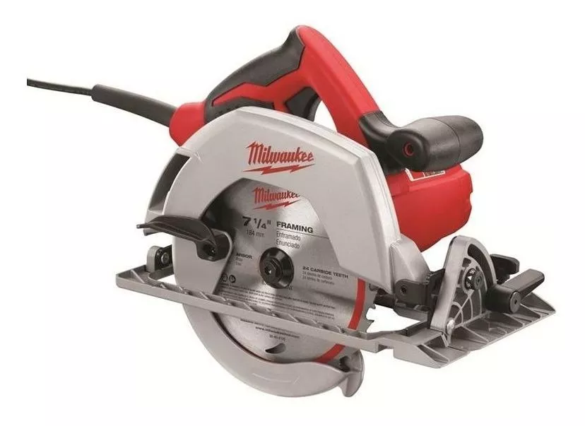SIERRA CIRCULAR ELÉCTRICA MILWAUKEE 6430-59 184MM 1600W ROJO 50HZ/60HZ 220V-230V - 1