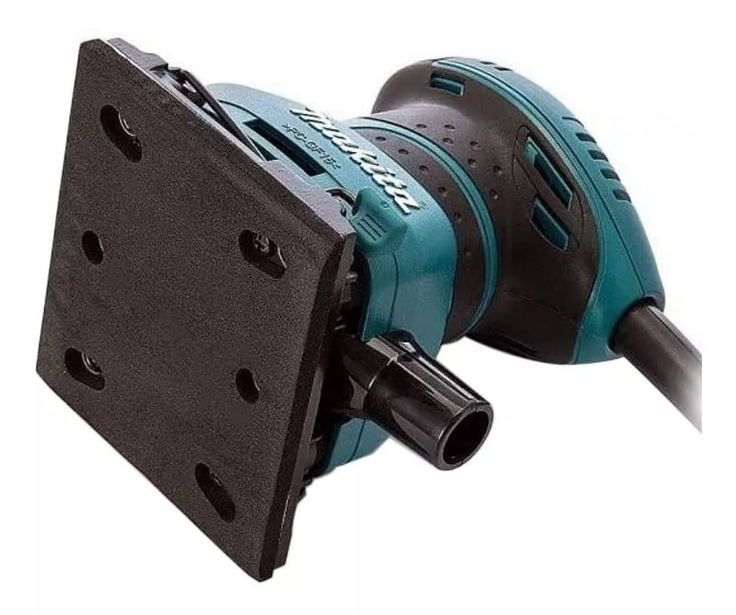 LIJADORA ORBITAL MAKITA BO4556 112 X 102MM 200W. COLOR TURQUESA - 3