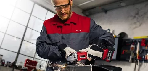 ESMERIL ANGULAR INALÁMBRICO SIN CARBONES 18V EINHELL AXXIO - 4