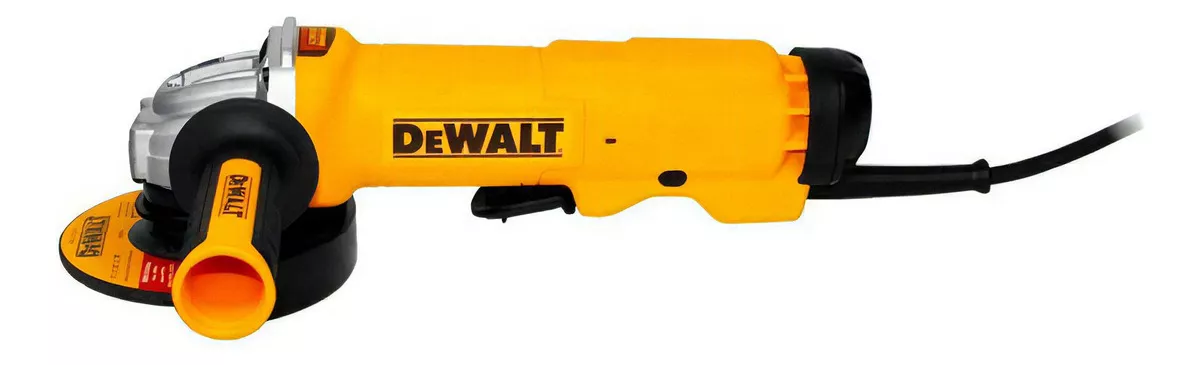 ESMERIL ANGULAR 1500W HOMBRE MUERTO DEWALT DWE4314N-B2 COLOR AMARILLO - 2