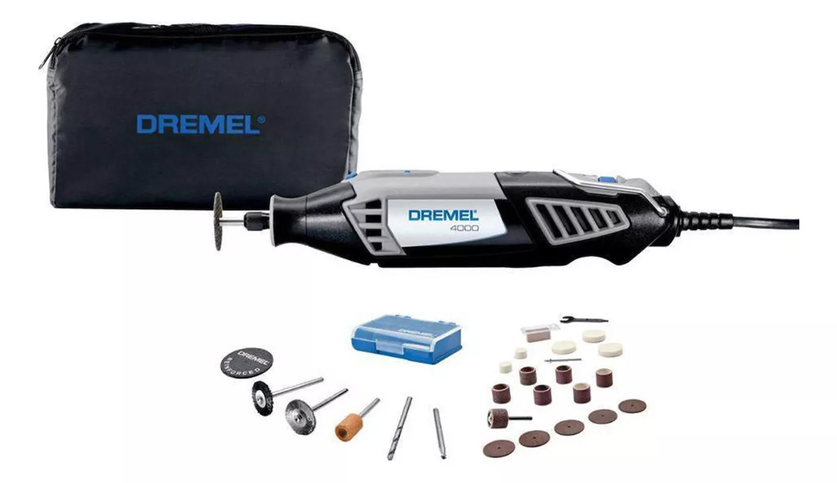 DREMEL 4000 CON 26 ACCESORIOS + BOLSO - 1