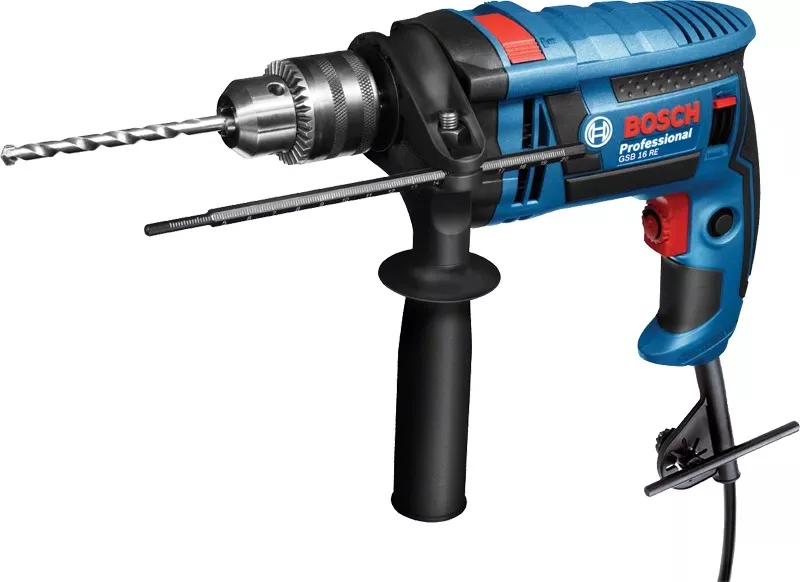 TALADRO PERCUTOR 1/2 750 W 3250 RPM BOSCH - GSB 16 RE - 1