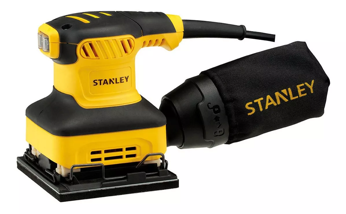 LIJADORA STANLEY 240W ORBITAL AMARILLA 50HZ 220 V SS24 - 3