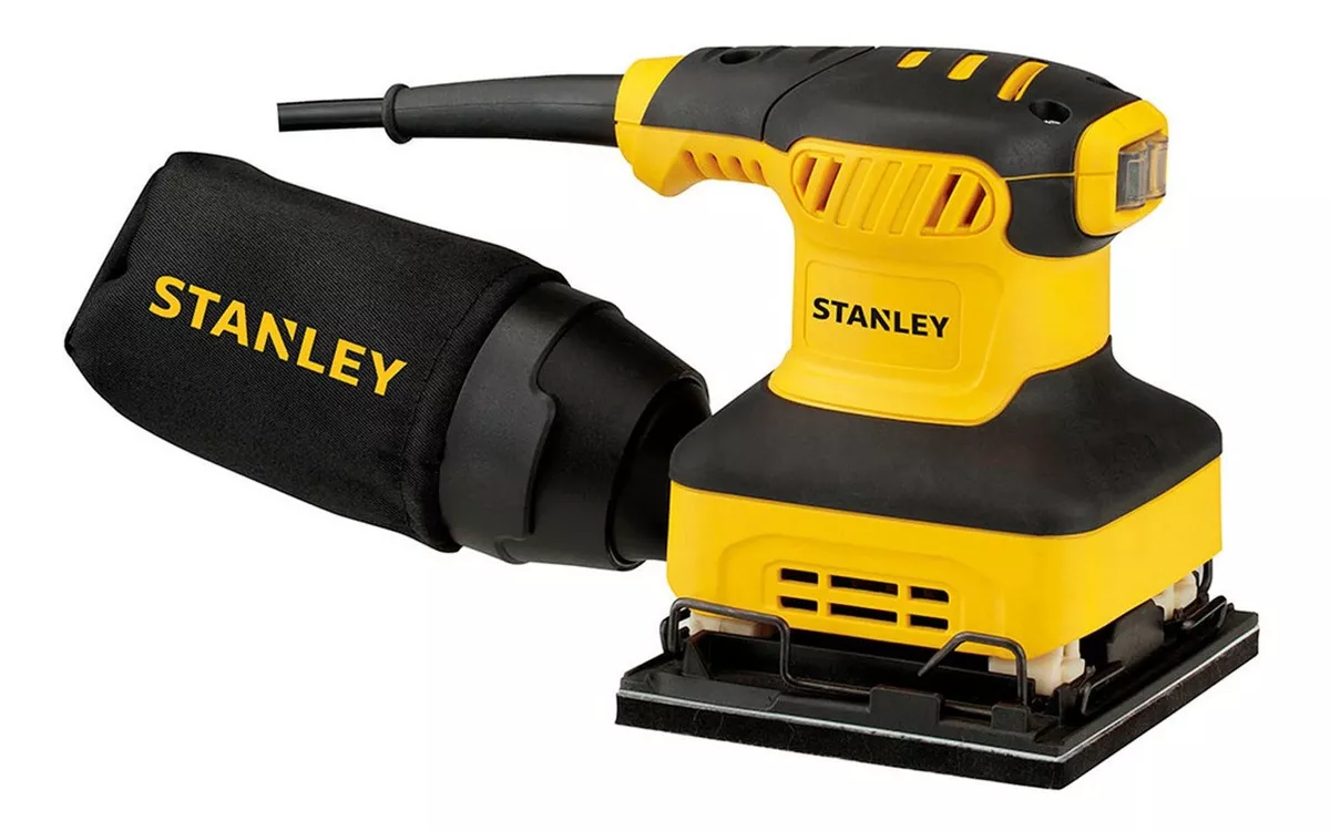 LIJADORA STANLEY 240W ORBITAL AMARILLA 50HZ 220 V SS24 - 4