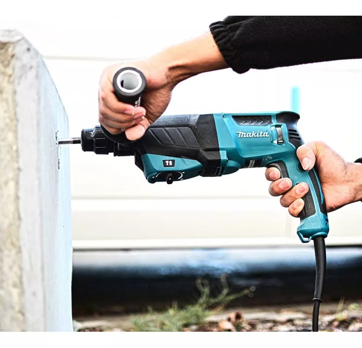 ROTOMARTILLO MAKITA 800W ELECTRONEUMÁTICO 24MM HR2630 - 6