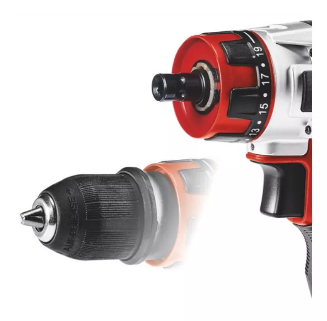 TALADRO ATORNILLADOR INALÁMBRICO EINHELL TE-CD 12/1X-LI 12V - 2