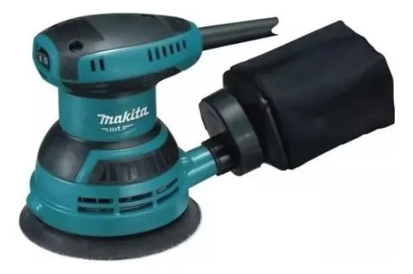 LIJADORA EXCÉNTRICA 5 240W 2400OPM MAKITA MT M9204B VERDE - 1