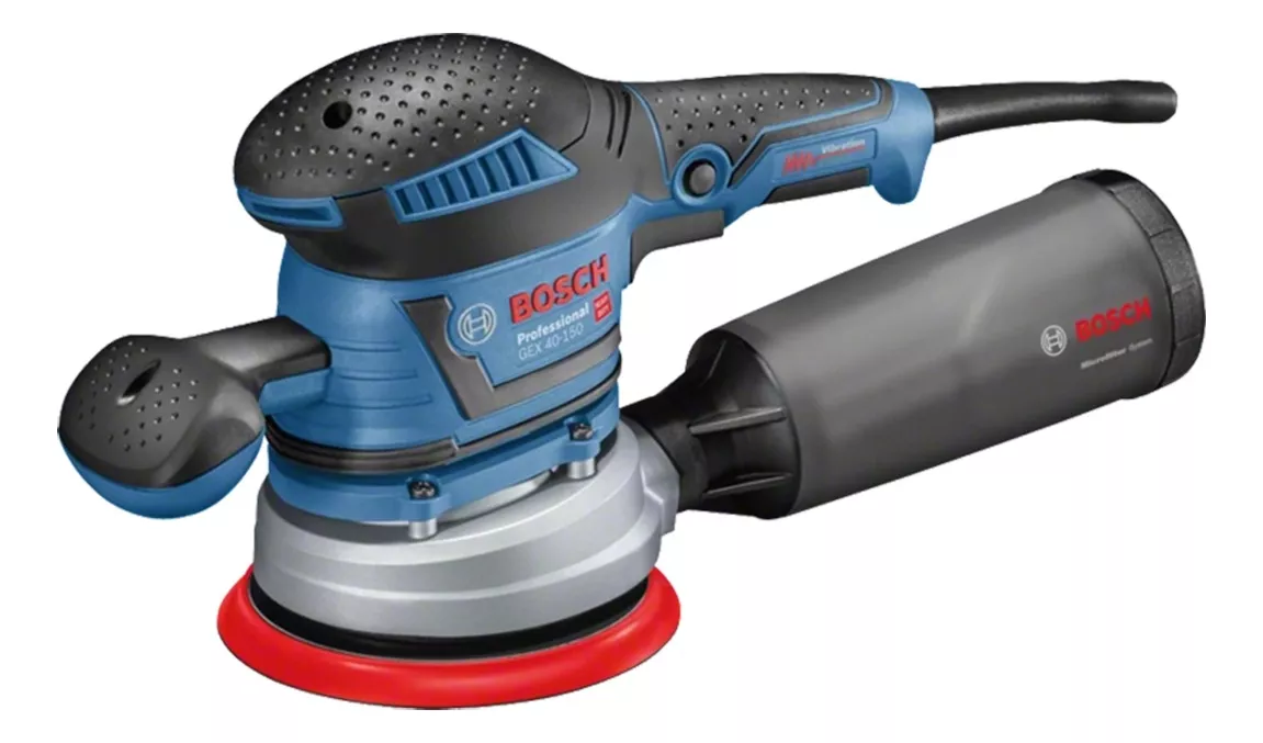 LIJADORA EXCÉNTRICA 400W 220V BOSCH GEX 40-150 - 1