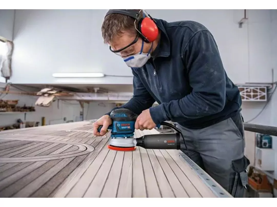 LIJADORA EXCÉNTRICA 400W 220V BOSCH GEX 40-150 - 2