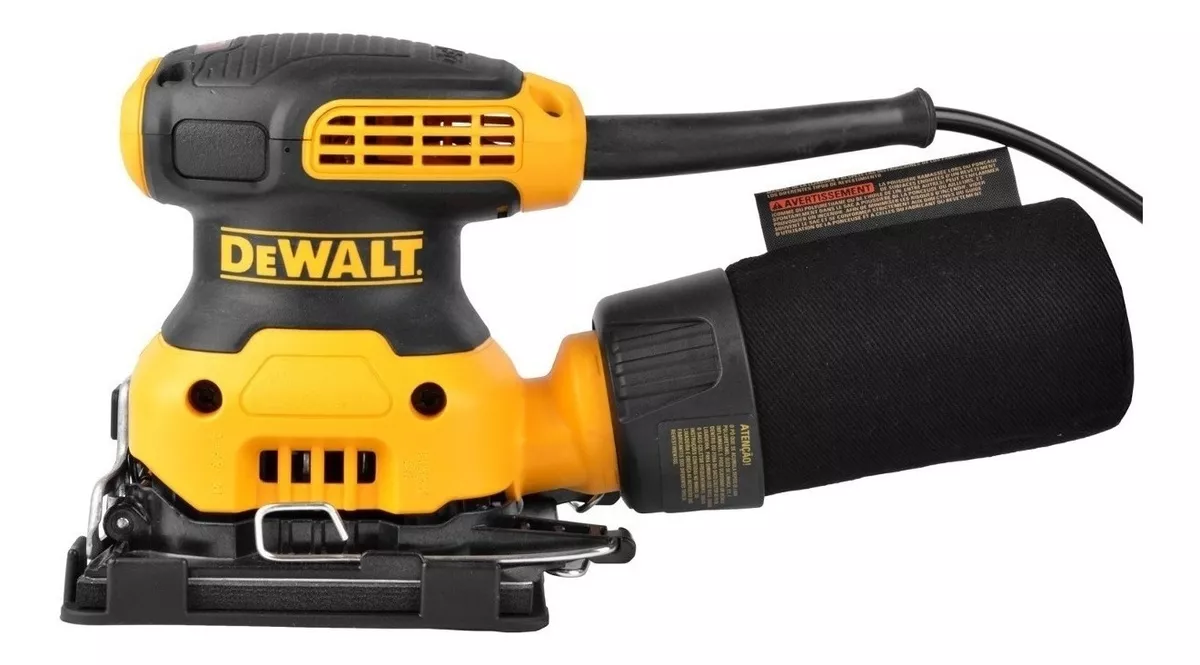 LIJADORA PROFESIONAL ORBITAL DEWALT DWE6411 AMARILLA 50HZ/60HZ 230W 220V - 1