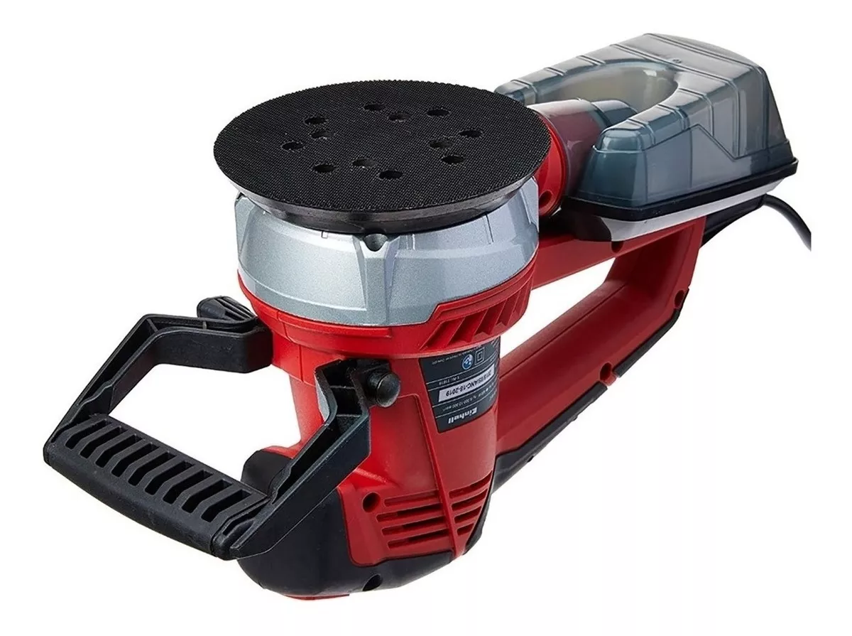 LIJADORA ROTO ORBITAL EINHELL EXPERT TE-RS 40 E CON SISTEMA VELCRO ROJA Y NEGRA 50HZ 400W 230V - 2