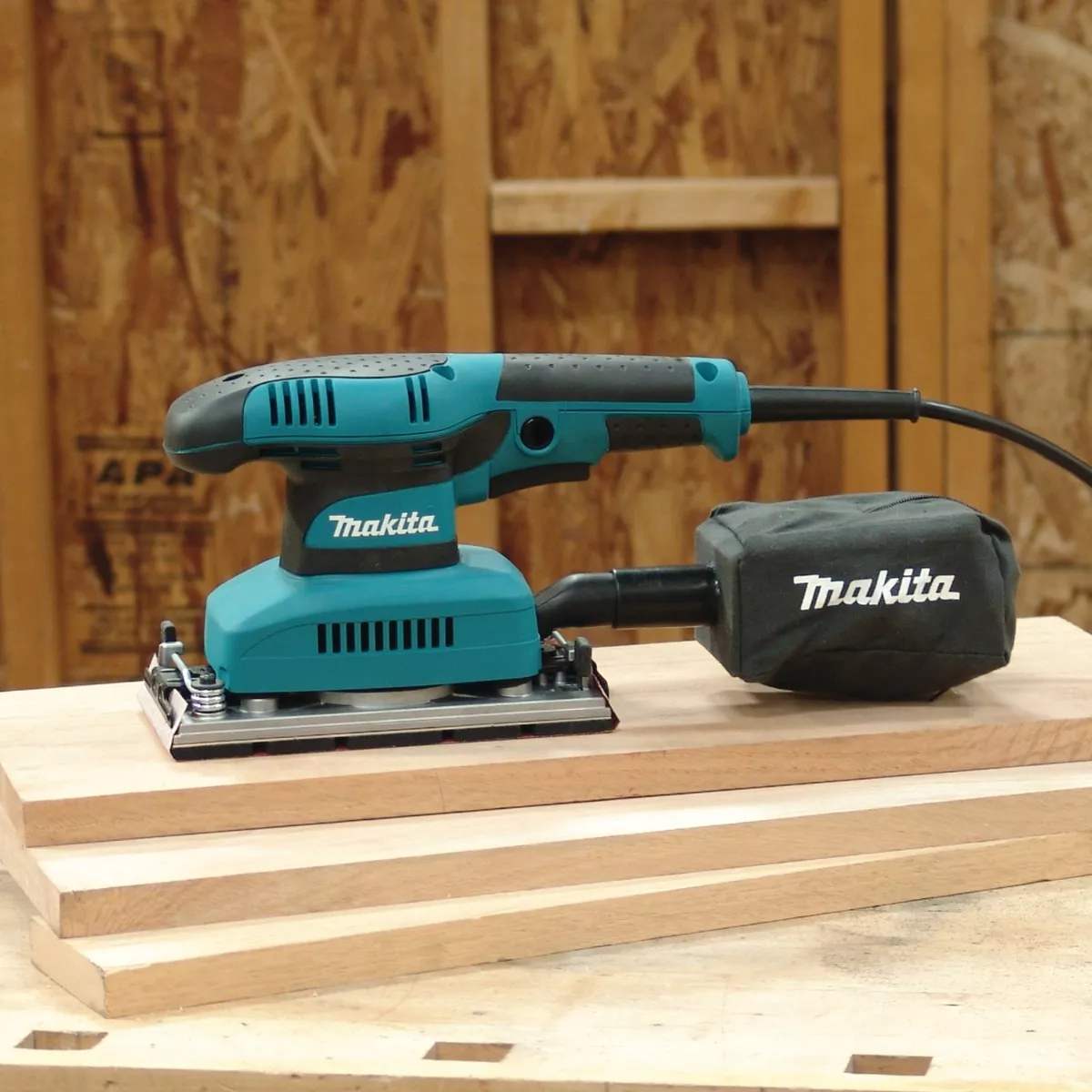 LIJADORA ORBITAL 50HZ/60HZ 190W 220V MAKITA BO3710 - 5