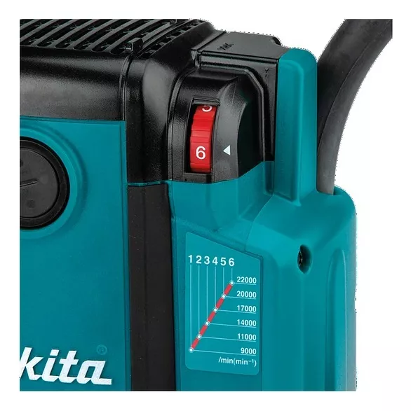 FRESADORA REBAJADORA DE 1/2 Y 1/4 1650W MAKITA RP1801 - 4