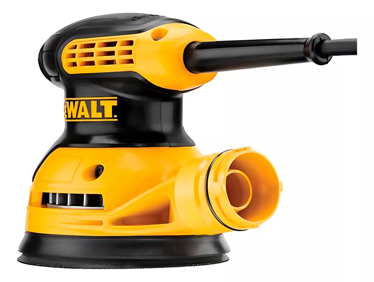LIJADORA PROFESIONAL ROTO ORBITAL DEWALT LIXADEIRA ROTO ORBITAL DWE6421 CON SISTEMA VELCRO AMARILLA - 5