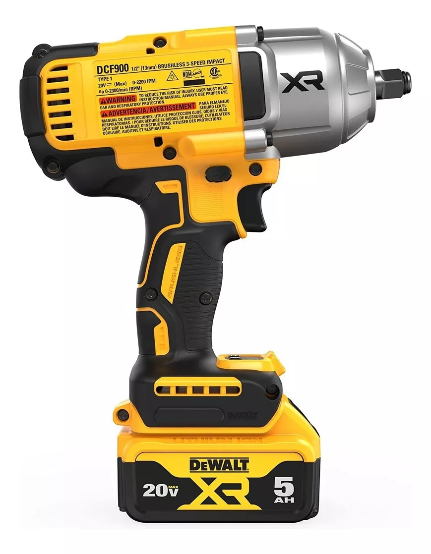 LLAVE DE IMPACTO 1/2 20V BRUSHLESS DEWALT DCF900P2-B2 - 3