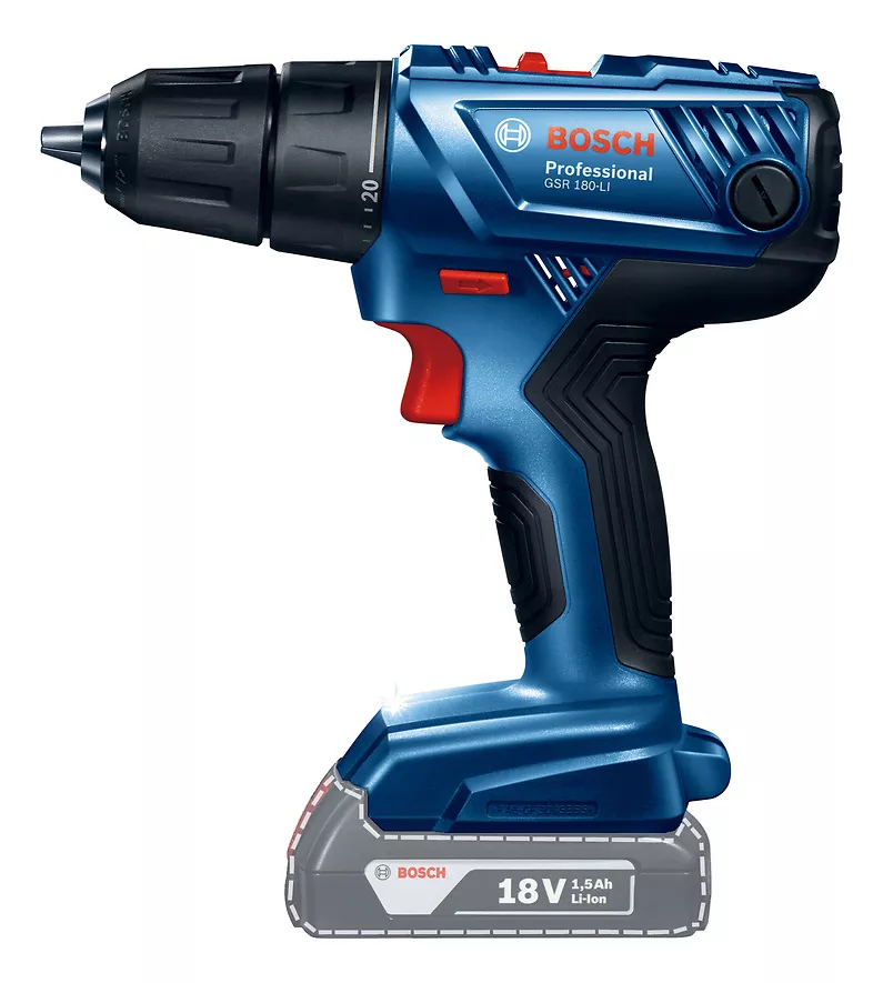 TALADRO ATORNILLADOR INALÁMBRICO BOSCH GSR 180-LI 18V SIN BATERÍA - 2
