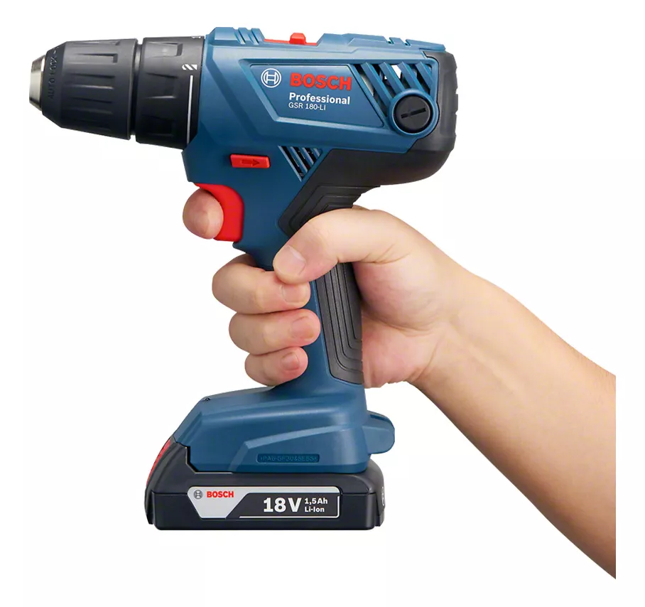 TALADRO ATORNILLADOR INALÁMBRICO BOSCH GSR 180-LI 18V SIN BATERÍA - 4