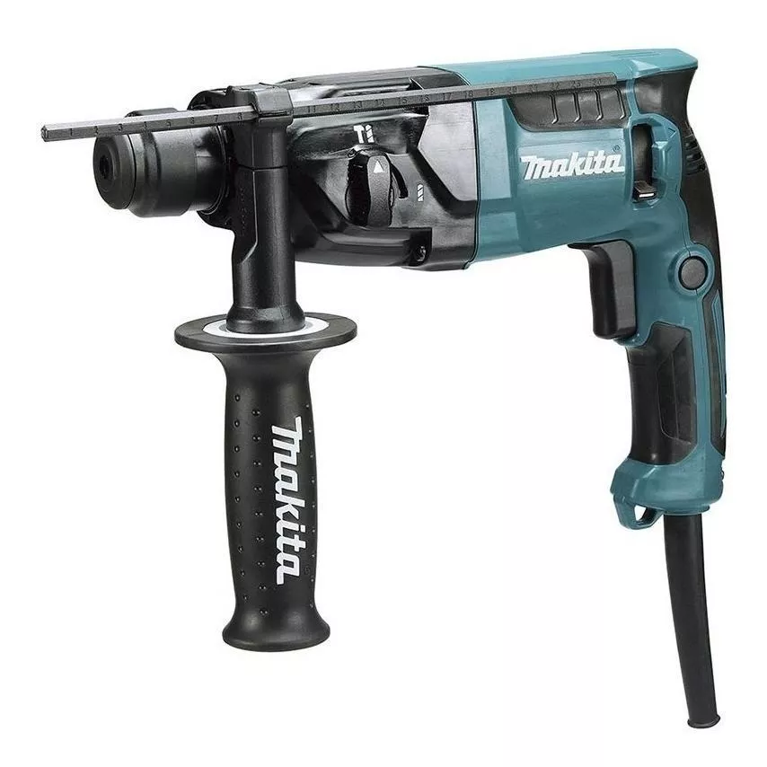 ROTOMARTILLO ELECTRONEUMÁTICO MAKITA HR1840 AZUL CON 470W DE POTENCIA 220V-240V - 1