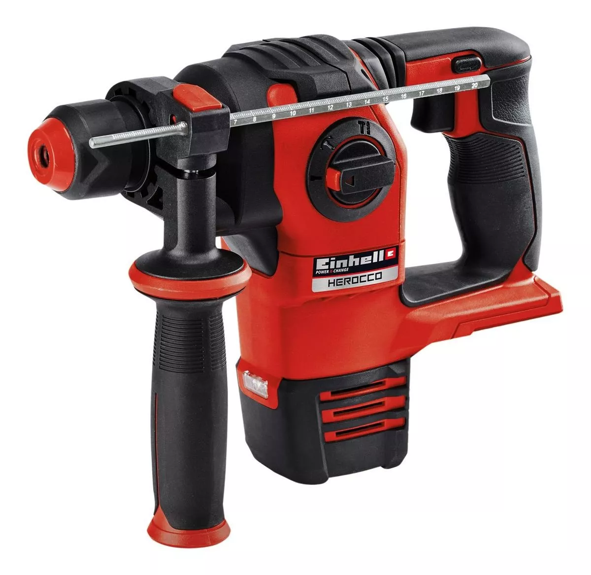ROTOMARTILLO ELECTRONEUMÁTICO EINHELL EXPERT PLUS HEROCCO INALÁMBRICO ROJO Y NEGRO NO INCLUYE BATERÍ - 2